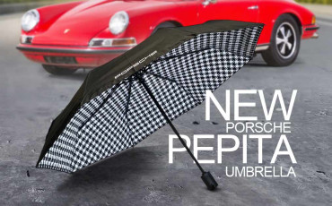 New Porsche Pepita Umbrella - New Spark 1 : 43 Models - Leather Jackets Discount : up to -250 €