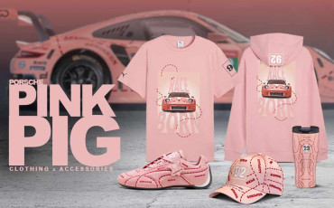 New Porsche Pink Pig Clothing & Accessories - New Pre-order Porsche 935 1 : 8 - New Porsche 911 Turbo 1 : 43