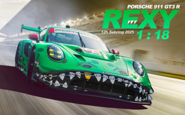 New Porsche 911 GT3 R Rexy 2025 1 : 18 - New Spark Models - New Racing Inspired Chairs