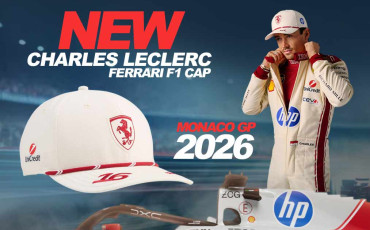 New Charles Leclerc Ferrari F1 Monaco 2026 Cap - New Porsche 718 Cayman GT4 RS Manthey - New Ayrton Senna Clothing