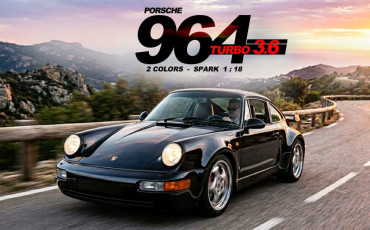 New Porsche 964 Turbo 3.6 1:18 Spark Premium Quality