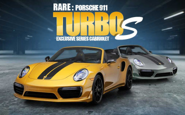 New Porsche 911 Turbo S Exclusive Series Cabriolet 1 : 18 - First Time as a Modelcar