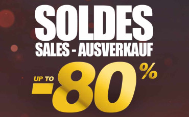 Soldes - Sales - Ausverkauf : Up to -80% !
