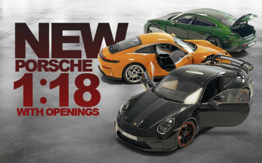 New Porsche 1 : 18 with openings - New Red Bull, Lamborghini & Alpine Items - New Ferrari F40 1 : 12