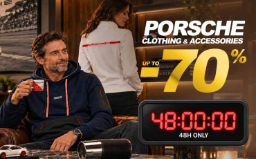 Porsche Clothing & Accessories up to -70% ! 48h only