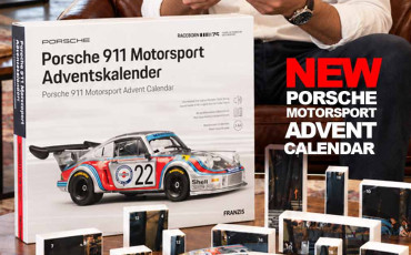 New Porsche Motorsport Advent Calendar - New Deejo Knife GT Inspiration - New F1 Helmets