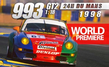 World Premiere : 993 GT2 Le Mans 1998 1:18 - Soldes jusqu'à -80% !