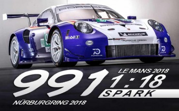 991 RSR Le Mans and Nürburgring 2018 - Porsche 909 1/18