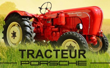 Tracteur Porsche mécanique - A Vitesses & Clé 1 : 25