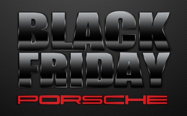 Porsche Black Friday : Jusqu'à -70%