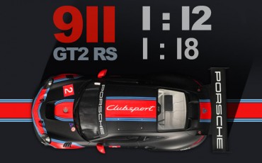 911 GT2 RS Clubsport 1:18 & 1:12 - New Porsche Watch
