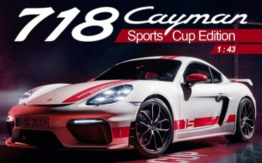 Porsche Cayman GT4 1/43 - Porsche 992 many new colors - Prototype Porsche Speedster