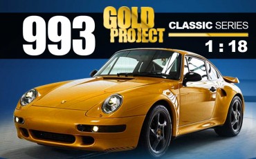 993 Gold Project 1:18 - New Porsche Martini Watch & Clothing