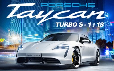 Porsche News Taycan turbo S 1/18 - discount -28% GT3 RS collection - Colourlock