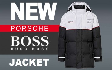 Porsche HUGO BOSS jacket - New Porsche Spark 1/43 + Norev 1/18