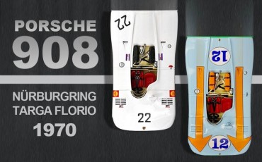 Porsche 908 Winner Nürburgring & Targa Florio 1970 - Porsche Design Discount