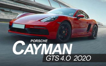 Porsche 718 Cayman GTS 2020 1:43 - Transporter Porsche 917 1:18