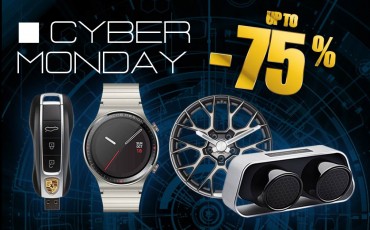 Porsche Cyber Monday : up to -75%