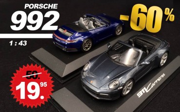 Porsche 992 1:43 -60% Best Price in The World