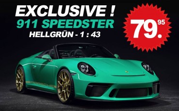 Rare & Exclusive Porsche 911 Speedster Hellgrün 1:43