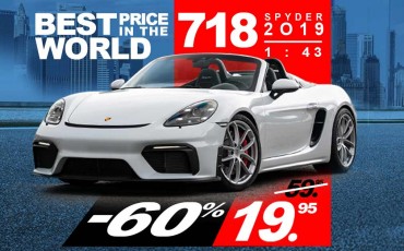 Porsche 718 Boxster - Best price in the World - Special Ferrari