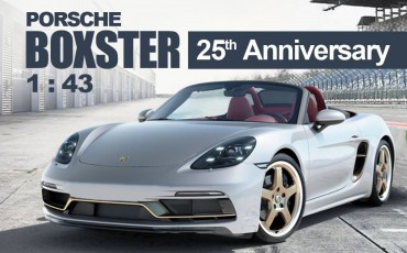 Porsche Boxster 25th Anniversary 1:43 - World Premiere !