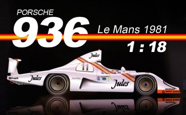 Porsche 936 winner LM 1981 1/18 Spark