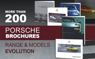 More than 200 Original Porsche Brochures