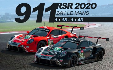 Porsche 911 RSR 24h Le Mans 2020 1:18 & 1:43