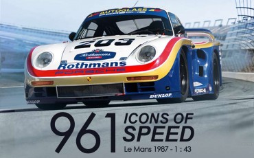 Porsche 961 Le Mans 1987 Icons of Speed 1/43