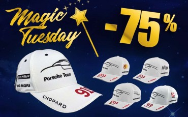 Porsche Magic Tuesday : -75% Discount