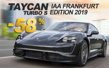 Porsche Taycan Turbo S - Best Price in the World : -58%