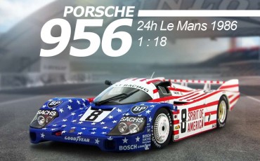Porsche 956 Le Mans 1986 1:18 - New & Restock Spark