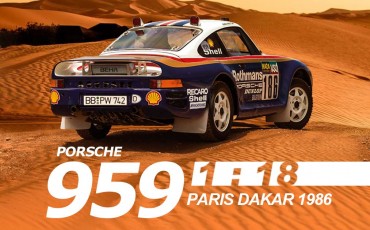 Porsche 959 Winner Paris Dakar 1986 1:18 & 1:43