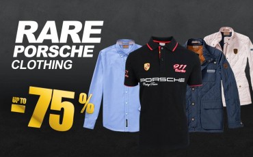 Porsche Rare Clothing : up to -75% Discount !