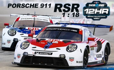 Porsche 911 RSR Sebring 2020 1:18