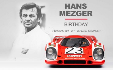 Hans Mezger Birthday - Porsche 804, 911 & 917 Lead Engineer