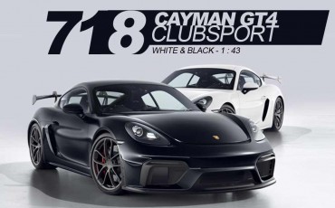 Porsche 718 Cayman GT4 Clubsport 1:43