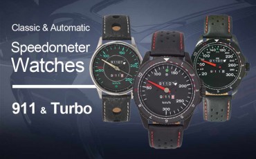Classic & Automatic Speedometer Watches - 911 & Turbo