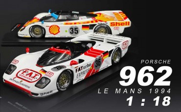 Porsche 962 24h Le Mans 1994 1:18