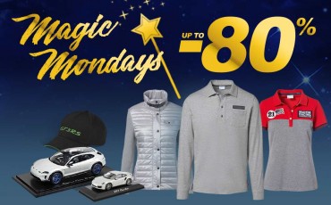 Porsche Magic Mondays : Up to -80% - 48h only !