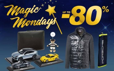 Porsche Magic Mondays : Up to -80% - 48h only !