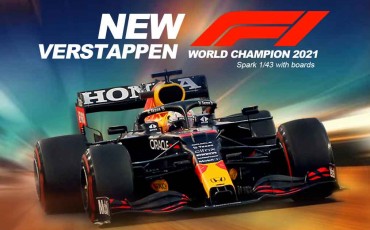 New Verstappen F1 World Champion 2021 Spark 1:43