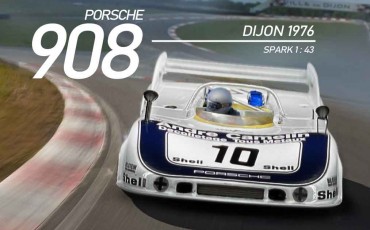 Porsche 908 Dijon 1976 1 : 43 - New Porsche Wallets Sport Classic Collection