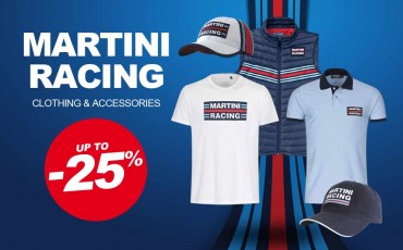 Up to -25% : Martini Racing Clothing & Accessories