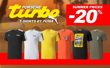 Porsche Turbo T-shirts : -20% discount !