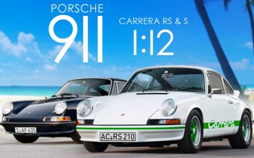 Porsche 911 2.4 S & Carrera RS 2.7 Norev 1:12