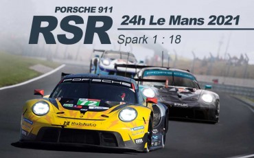 Porsche 911 RSR 24h Le Mans 2021 SPARK - 1:18