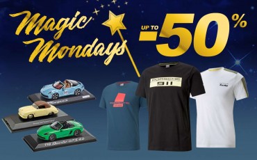Porsche Up to -50% - Remaining sizes only : Magic Mondays !