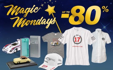 Porsche Up to -80% - 72h only : Magic Mondays !